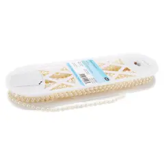 Simplicity Half Pearls 6mmX18yd-Ivory