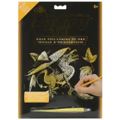 Royal & Langnickel(R) Gold Foil Engraving Art Kit 8"X10"