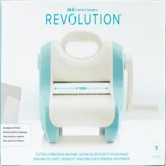 We R Revolution Cutting & Embossing Machine-White/ Blue