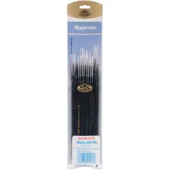 Royal & Langnickel(R) Majestic Detail Brush Set-11/Pkg