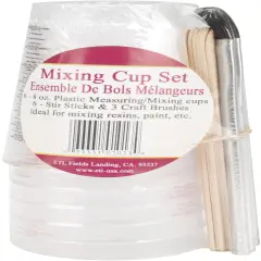 Alumilite Mixing Cup Set 6/Pkg-8oz