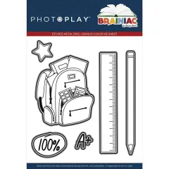 PhotoPlay Etched Die-Brainiac