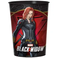 Black Widow 16oz Plastic Favor Cup, 1ct