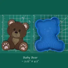 Baby Bear Silicone Freshie Mold