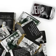 Martin Luther King Day Candy Favors Hershey's Miniatures Chocolate - MLK