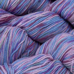 Hand-Dyed Cashmere Yarn Blend for Crochet and Knitting Purple mix