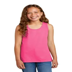 RADYAN&reg; Flattering Scoop Neck Sleeveless Tank Top Fuchsia frost