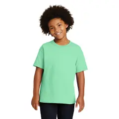 RADYAN&reg; Youth Crew Neck Short Sleeve T-Shirt Mint green