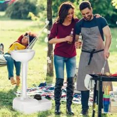 5 Gallon Portable Wash Sink Garden Camping Washing Station