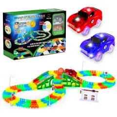 USA Toyz Glow Race Tracks Small for Boys or Girls - 360pk(CF1303)