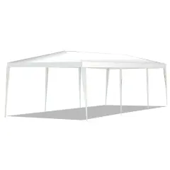 10' x 30' Waterproof Gazebo Canopy Tent with Connection Stakes and Wind Ropes