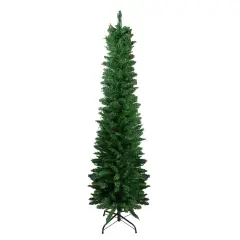 Northlight Pencil Northern Balsam Fir Artificial Christmas Tree - 6' - Unlit Green