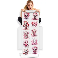 Valentine's Voodoo Dolls DTF 22x60 Direct-to-Film Gang Sheets