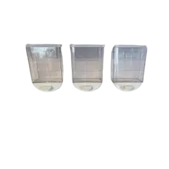 3 Pcs Rice Grain Cereal Dispenser Food Storage Container