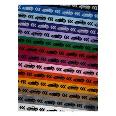 Fast Sports Car Vehicle Satin Ribbon for Bows Gift Wrapping DIY Craft Projects - 1" - 3 Yards Purple Ribbon