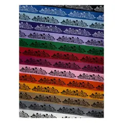 Cute Houses Homes Neighborhood Satin Ribbon for Bows Gift Wrapping - 1" - 3 Yards Latte Ribbon