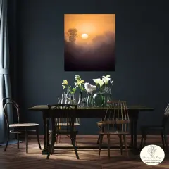 Autumn Fog - Art paper for Decoupage and Mixed Media by Painting Lady Designs