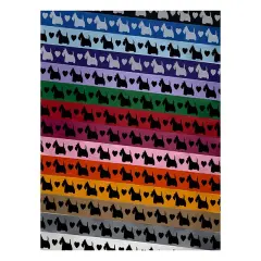 Scottish Terrier Scottie Dog Solid Satin Ribbon for Bows Gift Wrapping DIY Craft Projects - 1" - 3 Yards Latte Ribbon