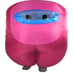 Child's Pink Imposter Sus Crewmate Killer Inflatable