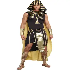 Adult's Mens Egyptian Pharaoh King Of Egypt Amenhotep Costume