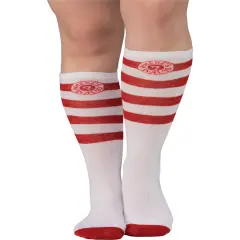 Where's Waldo Striped Socks Adults Costume Accessory