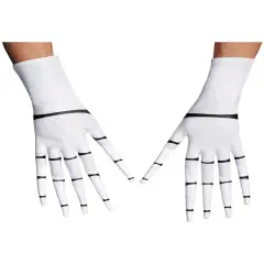 Adult's Jack Skellington Gloves A Nightmare Before Christmas Costume Accessory