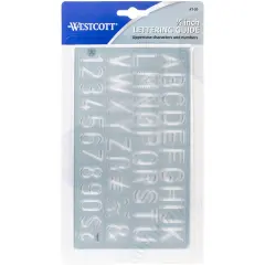 Westcott Lettering Guide-0.75"