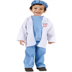 Infant's Toddler's Baby Dr Littles Doctor Costume