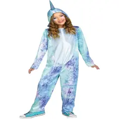 Arctic Narwhal Ocean Whale Girl's Costume