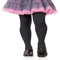 Child's Black Tights XL 11-13 Costume Accessory