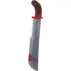 Bloody Hunter Machete Weapon Toy Costume Accessory