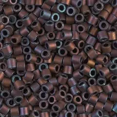 Miyuki Delica Bead 8/0, DBL0323, Matte Metallic Copper Rainbow Iris