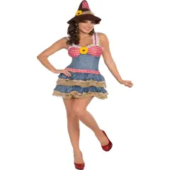 Alluring Farm Field Scarecrow Women's Costume