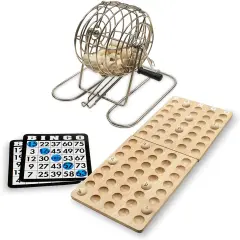 WE Games Deluxe Bingo Game Set