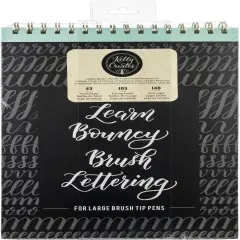 Kelly Creates Large Brush Workbook 8.5"X12.3" 148/Pkg-Bouncy