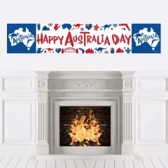 Big Dot of Happiness Australia Day - G'Day Mate Aussie Party Decorations Party Banner