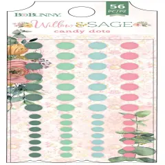 Willow & Sage Enamel Dots 56/Pkg