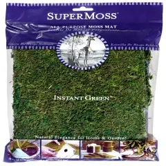 SuperMoss Instant Green All Purpose Moss Mat 18"X16"-Green
