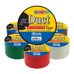 BAZIC 1.88" X 10 Yard Assorted Colored Duct Tape