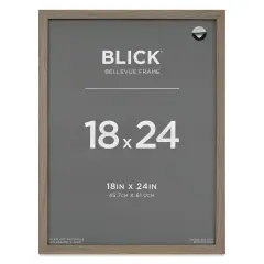 Blick Bellevue Frame - Grey Woodgrain, 18" x 24"