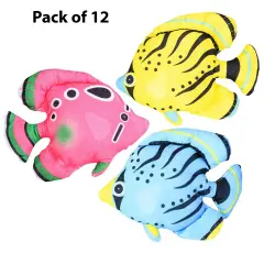 Plush Tropical Fish | 10 Inch Assorted Colors | Raheev&reg;
