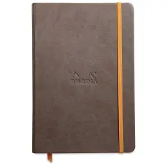 Rhodiarama Hardcover Notebook - Chocolate, A5