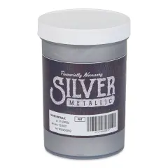 FN Ink Plastisol Screen Printing Ink - Silver Metallic, Pint