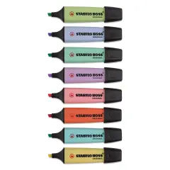 Stabilo Boss Original Highlighters - Pastel, Set of 8