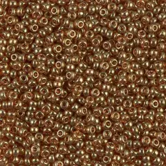 Miyuki 11 Round Seed Bead, 11-311, Topaz Gold Luster, 13 grams