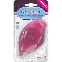 Scrapbook Adhesives E-Z Squares Refillable Dispenser 650/Pkg-Permanent