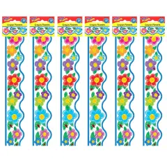 Crayon Flowers Terrific Trimmers&reg;, 39 Feet Per Pack, 6 Packs