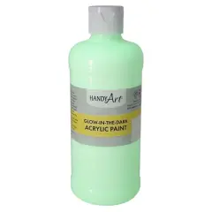Glow-in-the-Dark Acrylic Paint 16 oz., Clear Glow