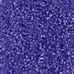 Miyuki Delica 50g Luster Glass Beads, 11/0 Blue Cyan (DB1569)