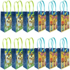 Tiny Mills Nativity Party Favor Bags Treat Bags, 12 Pack